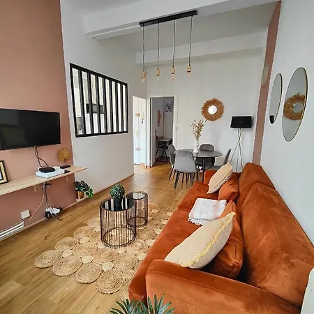 Charmant T2 Atypique, Renove, Confortable Beziers Exterior photo